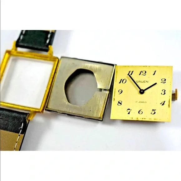Gruen vintage mens watch